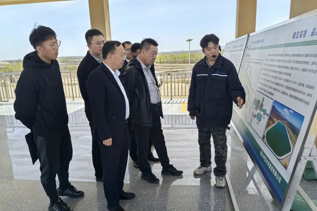 銀川市委常委、常務副市長黨成一行調研西夏水庫、銀川水廠
